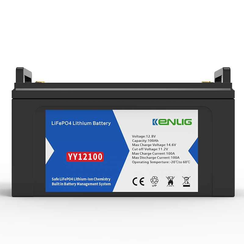 Kenlig Portable Plastic Battery Pack 12.8V 100/120/150/200AH Използва се в домашната търговска система за съхранение на слънчева енергия литиева батерия